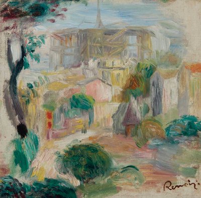 Vista del Sacro Cuore da Pierre Auguste Renoir
